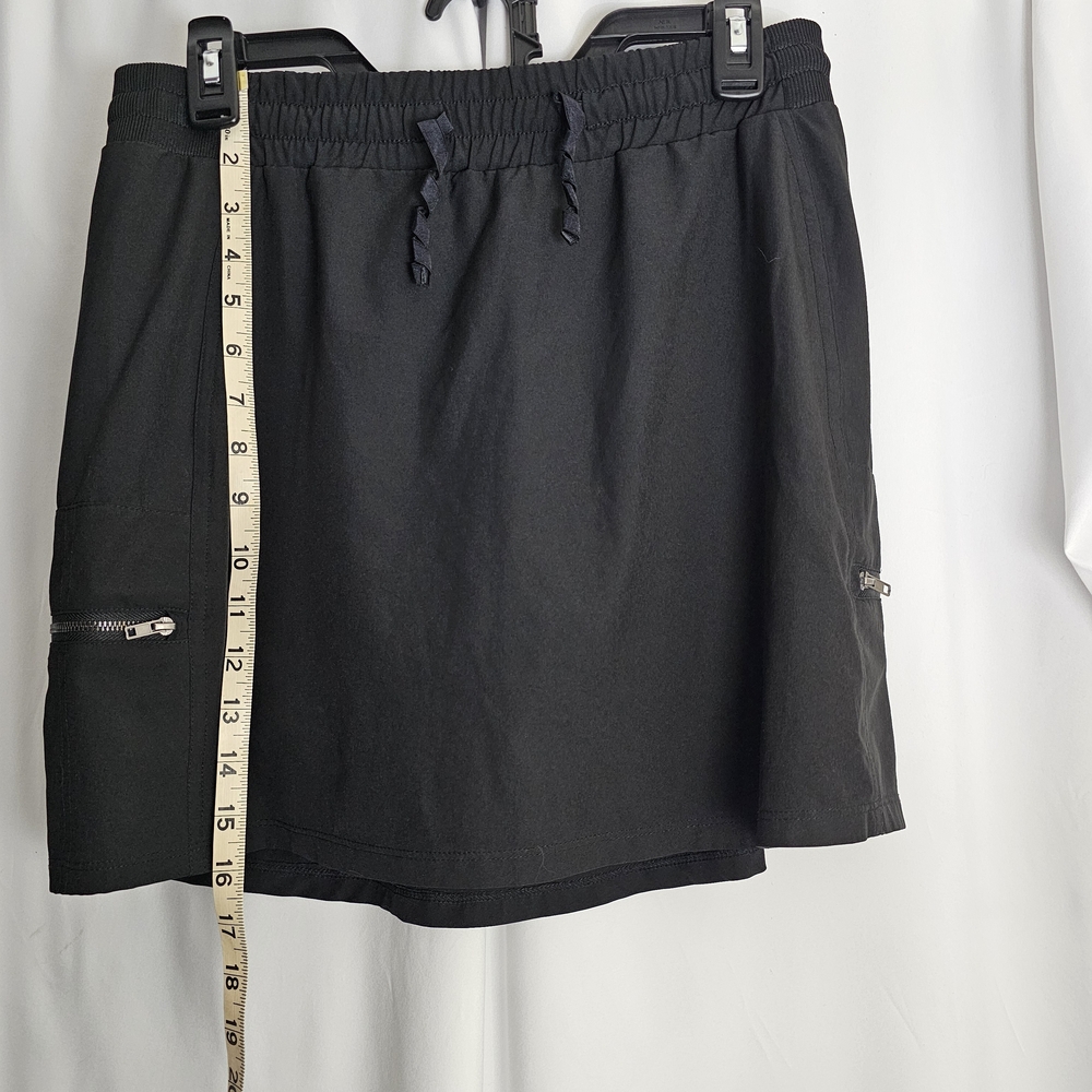 Black Tennis Skort